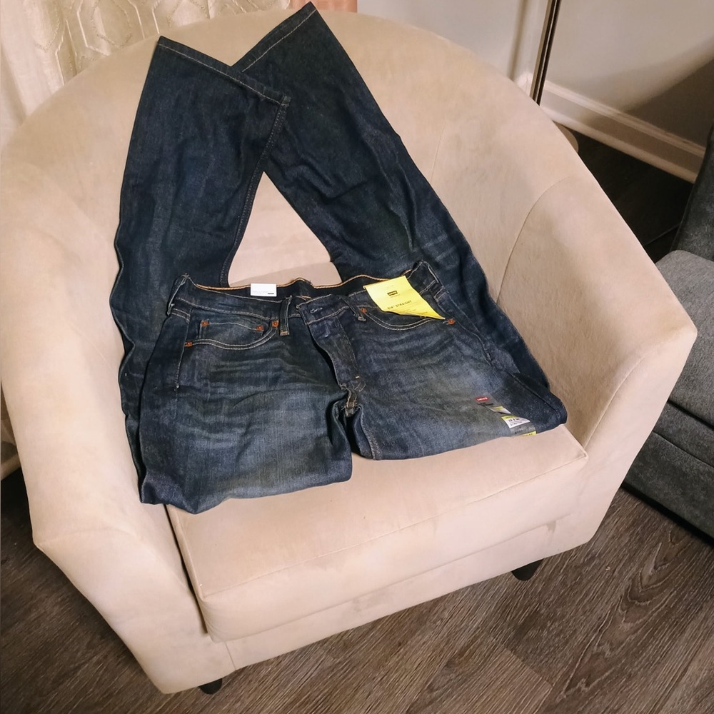 Dark Blue Denim Jeans